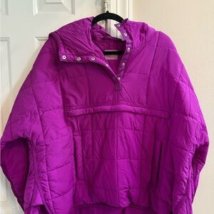 Free people movement Women's Purple Quilted Jacket